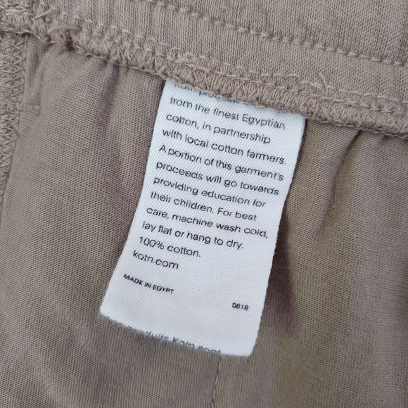 KOTN Terry Sweat Short Size XS Taupe - Picture 16 of 16
